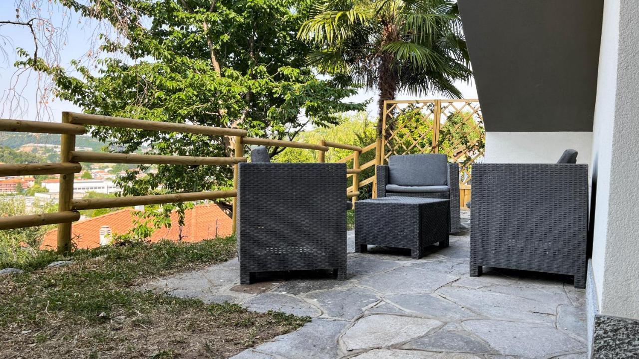 Villa Belvedere_Studio Flat San Fermo della Battaglia Dış mekan fotoğraf